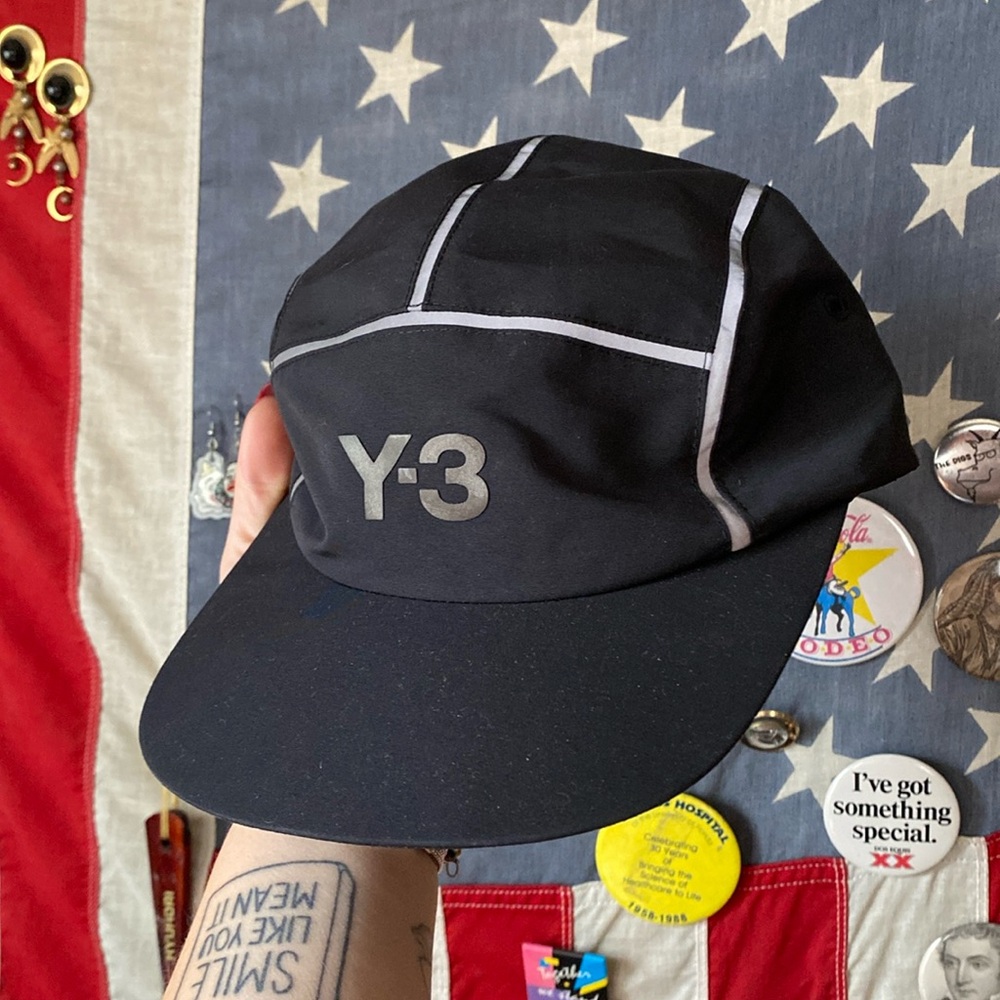 Adidas x Yohji Yamamoto Y-3 Reflective 5 Panel Hat